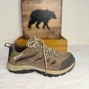 Columbia Brown and Black Athletic Shoes